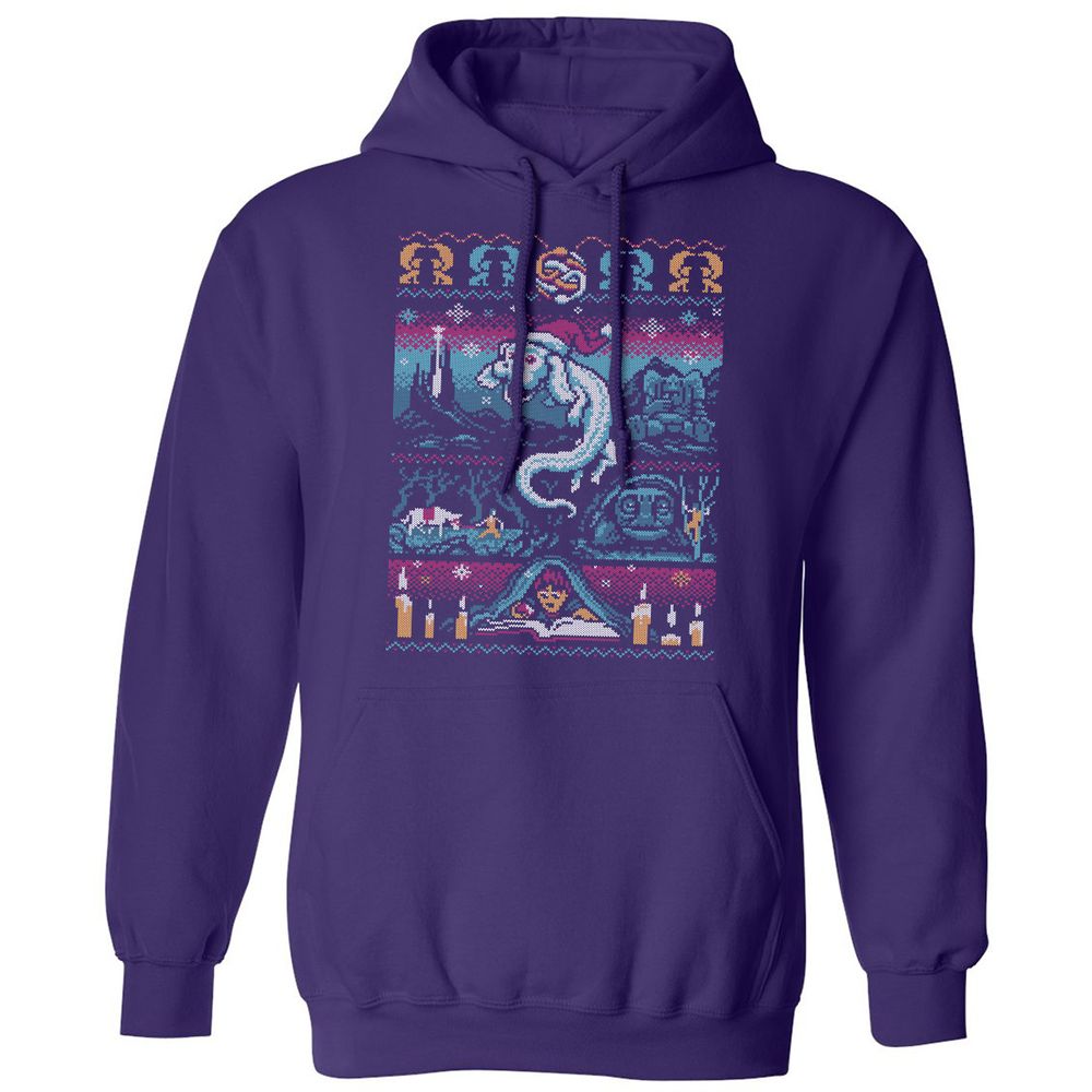 Classic Unisex Hoodie - 8NXUWBAU - Purple - 6