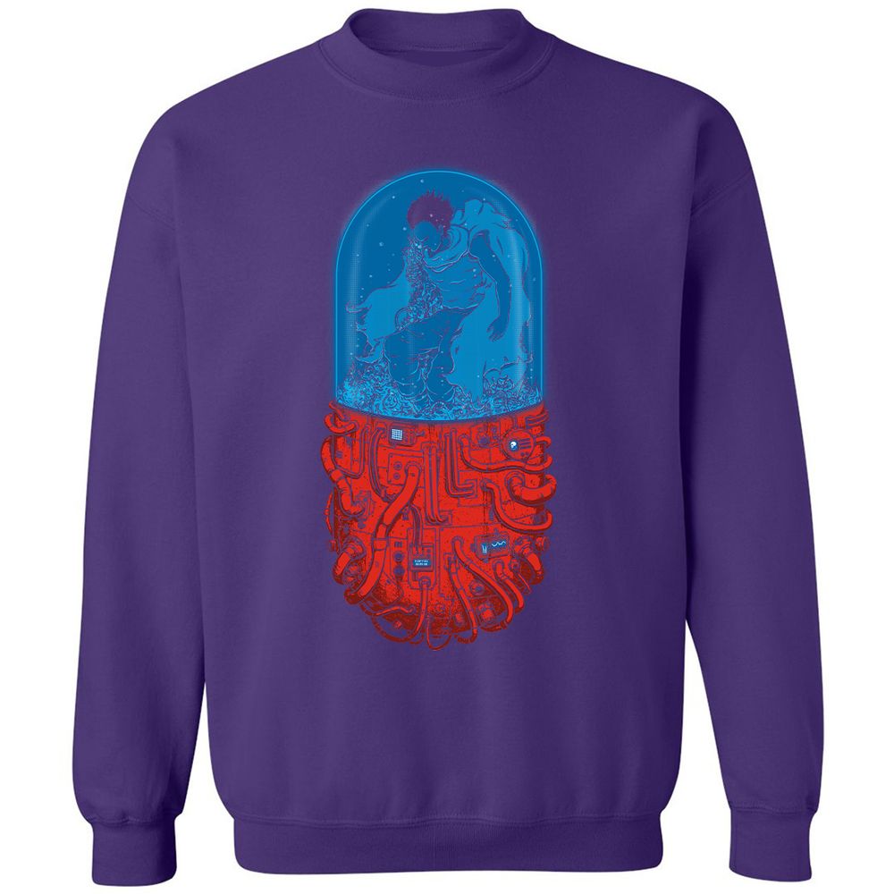 Classic Unisex Sweatshirt - 99G9RC89 - Purple - 6