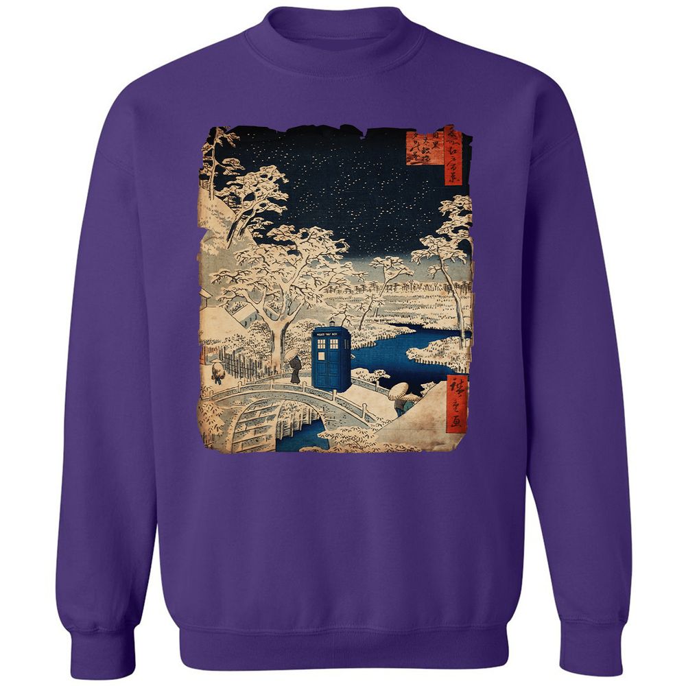 Classic Unisex Sweatshirt - GVWQABJC - Purple - 6