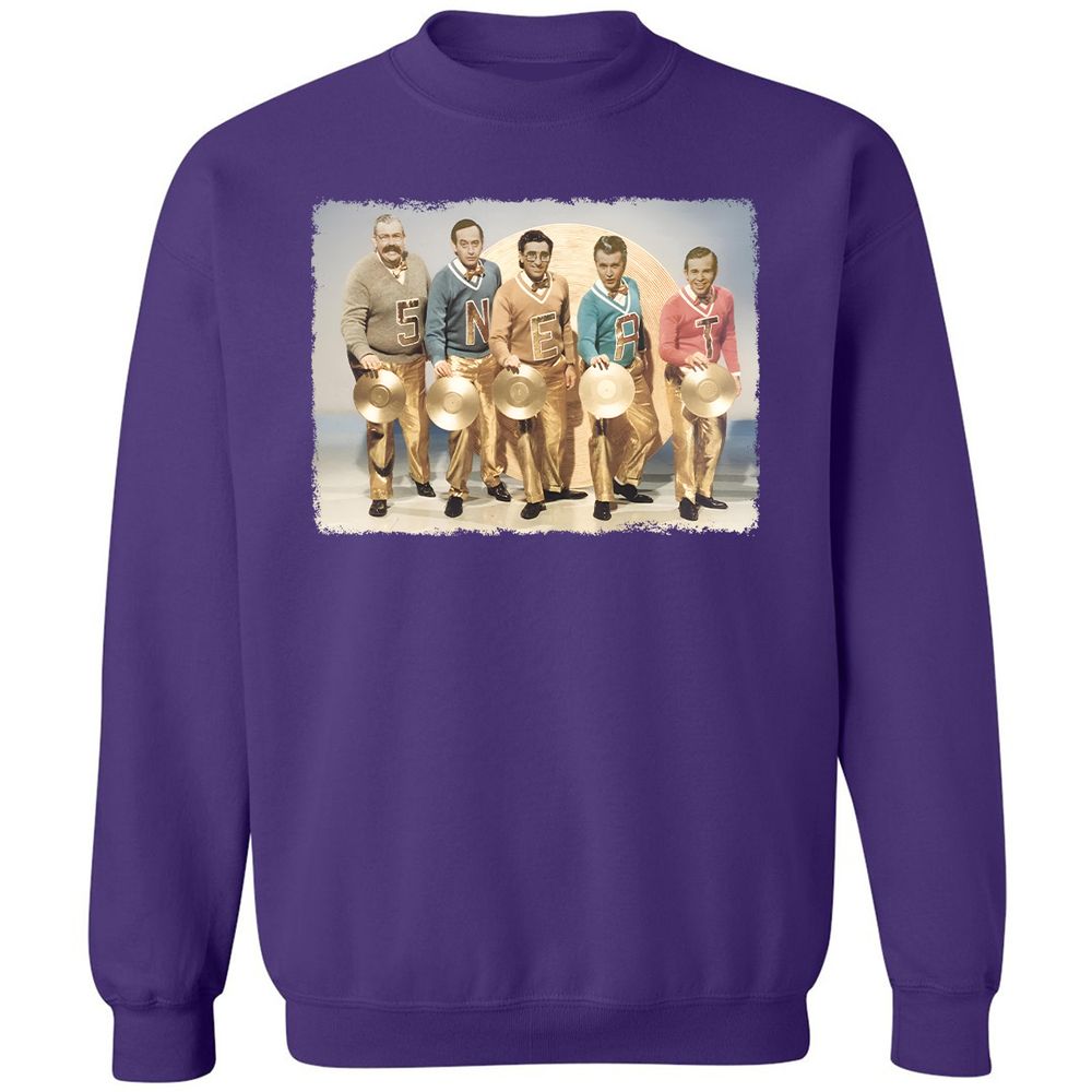 Classic Unisex Sweatshirt - PKMB55T3 - Purple - 6
