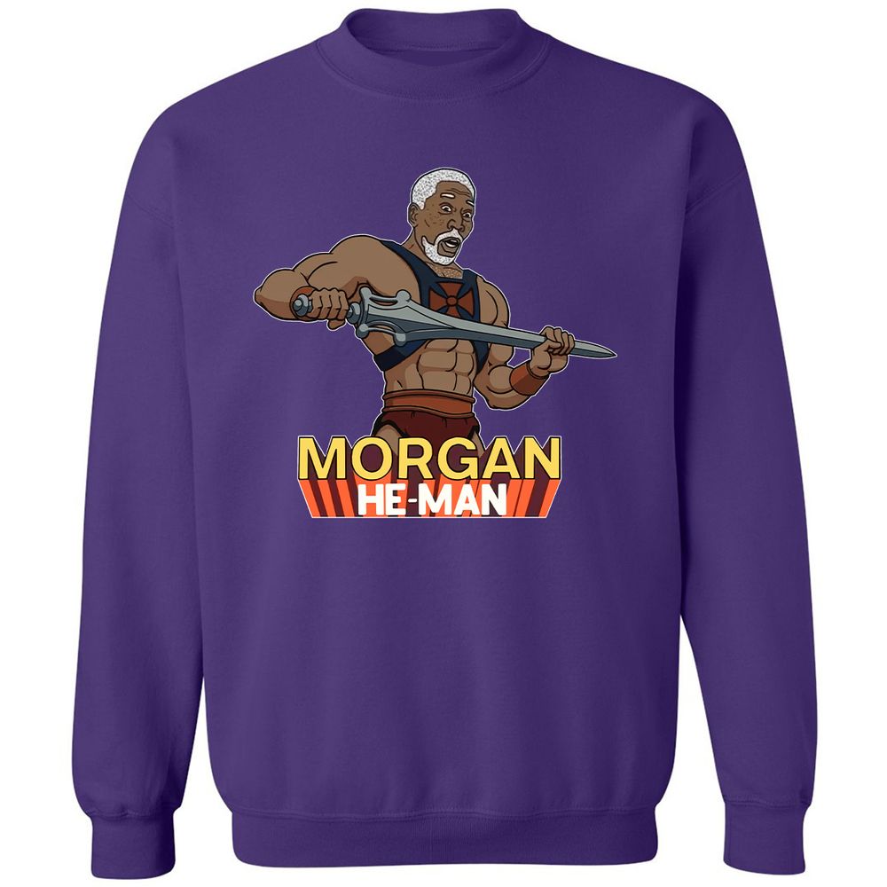 Classic Unisex Sweatshirt - X64Z7Q5Z - Purple - 6
