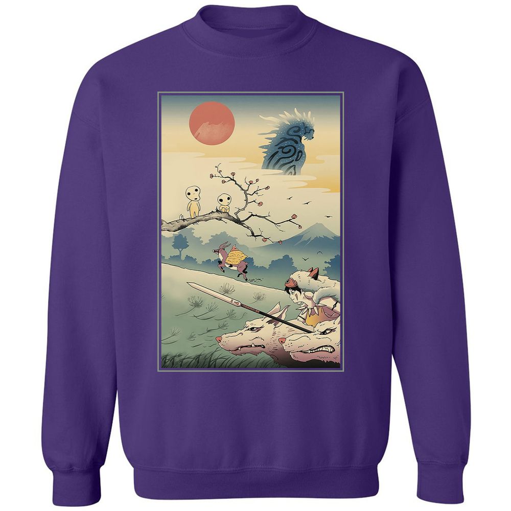 Classic Unisex Sweatshirt - BRJQPRUY - Purple - 6