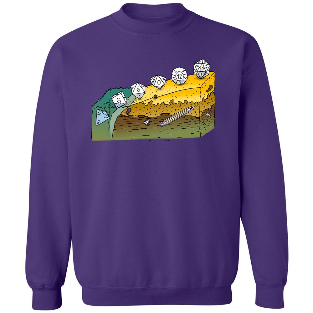 Classic Unisex Sweatshirt - EDYTF629 - Purple - 6