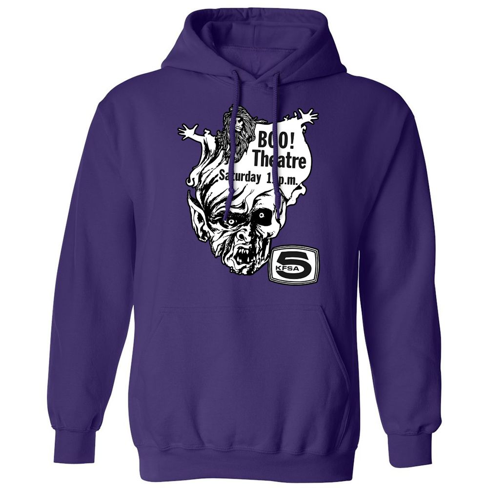 Classic Unisex Hoodie - 4ADL54DW - Purple - 6