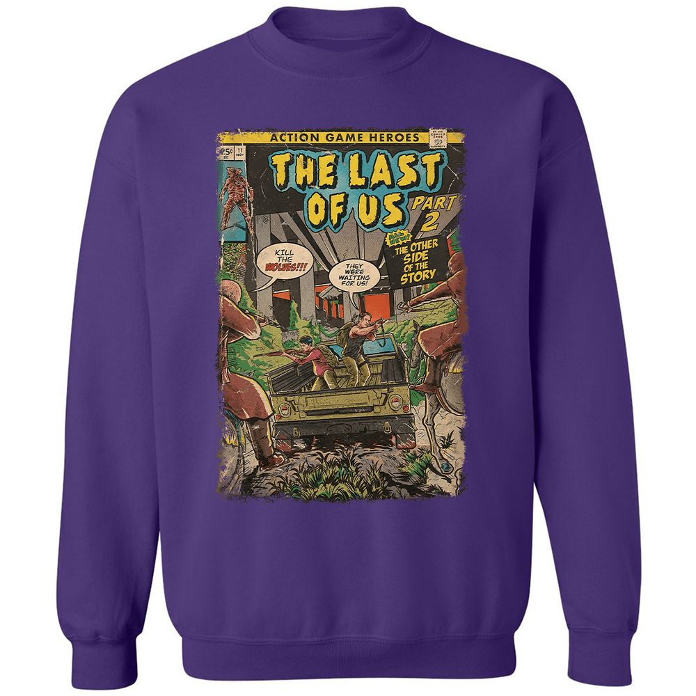 Classic Unisex Sweatshirt - FNRXBUWV - Purple - 6