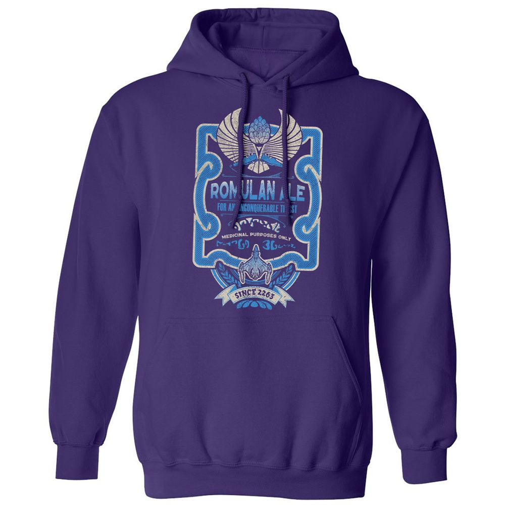 Classic Unisex Hoodie - 5VHDRPBU - Purple - 6