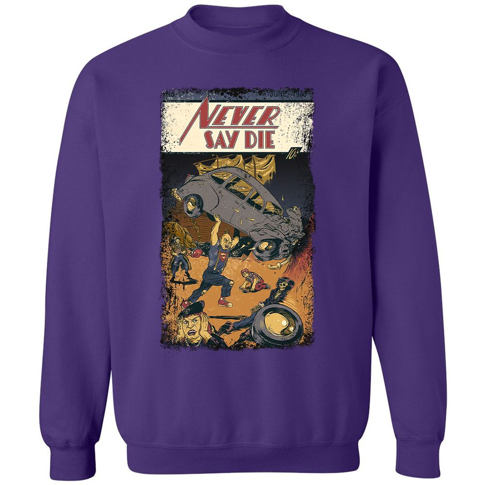 Classic Unisex Sweatshirt - FLZP8WA2 - Purple - 6
