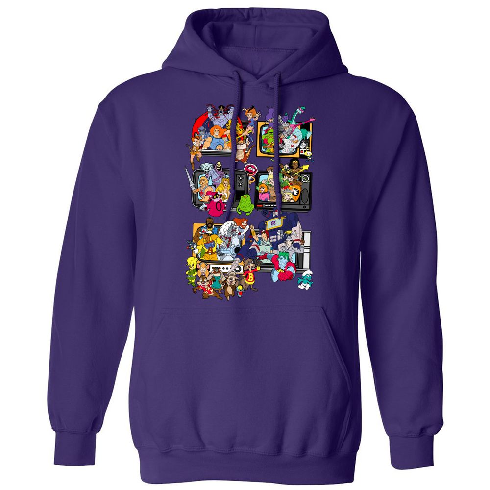 Classic Unisex Hoodie - LA6WP41R - Purple - 6
