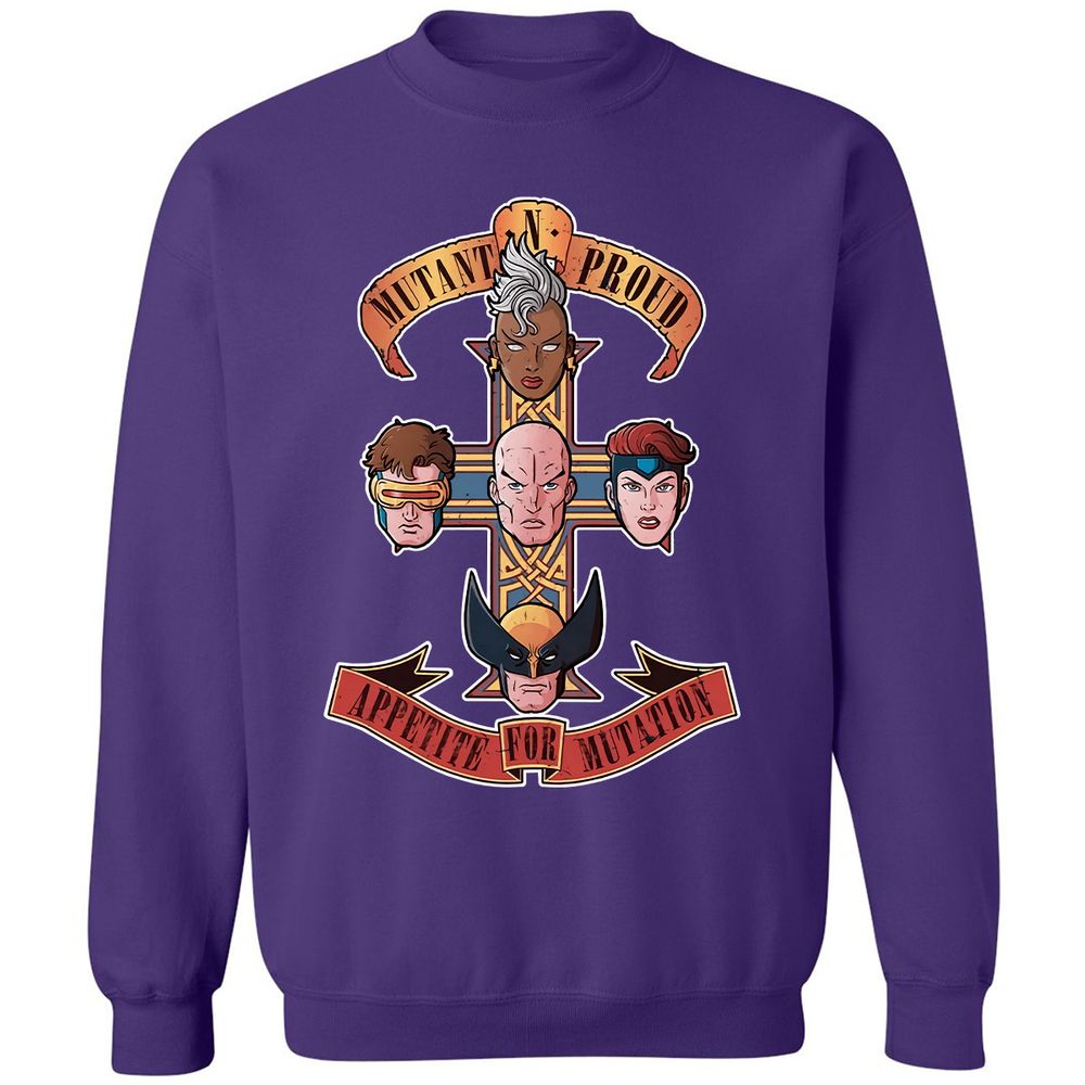 Classic Unisex Sweatshirt - BCRN5CC6 - Purple - 6
