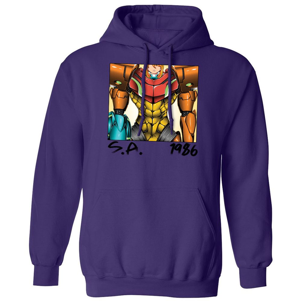 Classic Unisex Hoodie - 47L4JHNV - Purple - 6