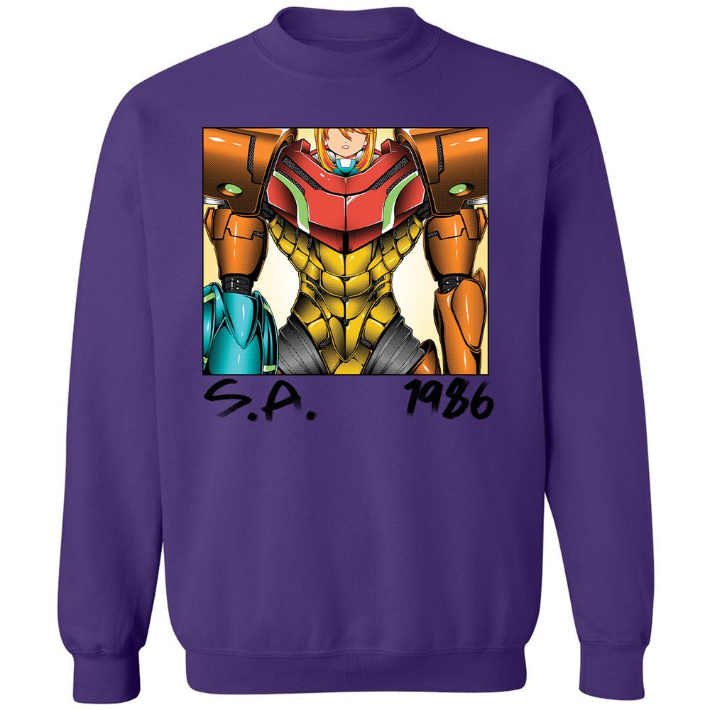Classic Unisex Sweatshirt - 6B97C5Z1 - Purple - 6