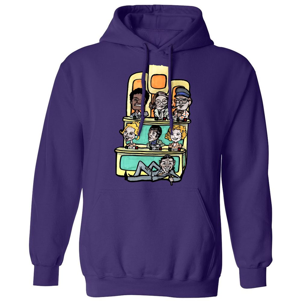 Classic Unisex Hoodie - XJBP51B9 - Purple - 6