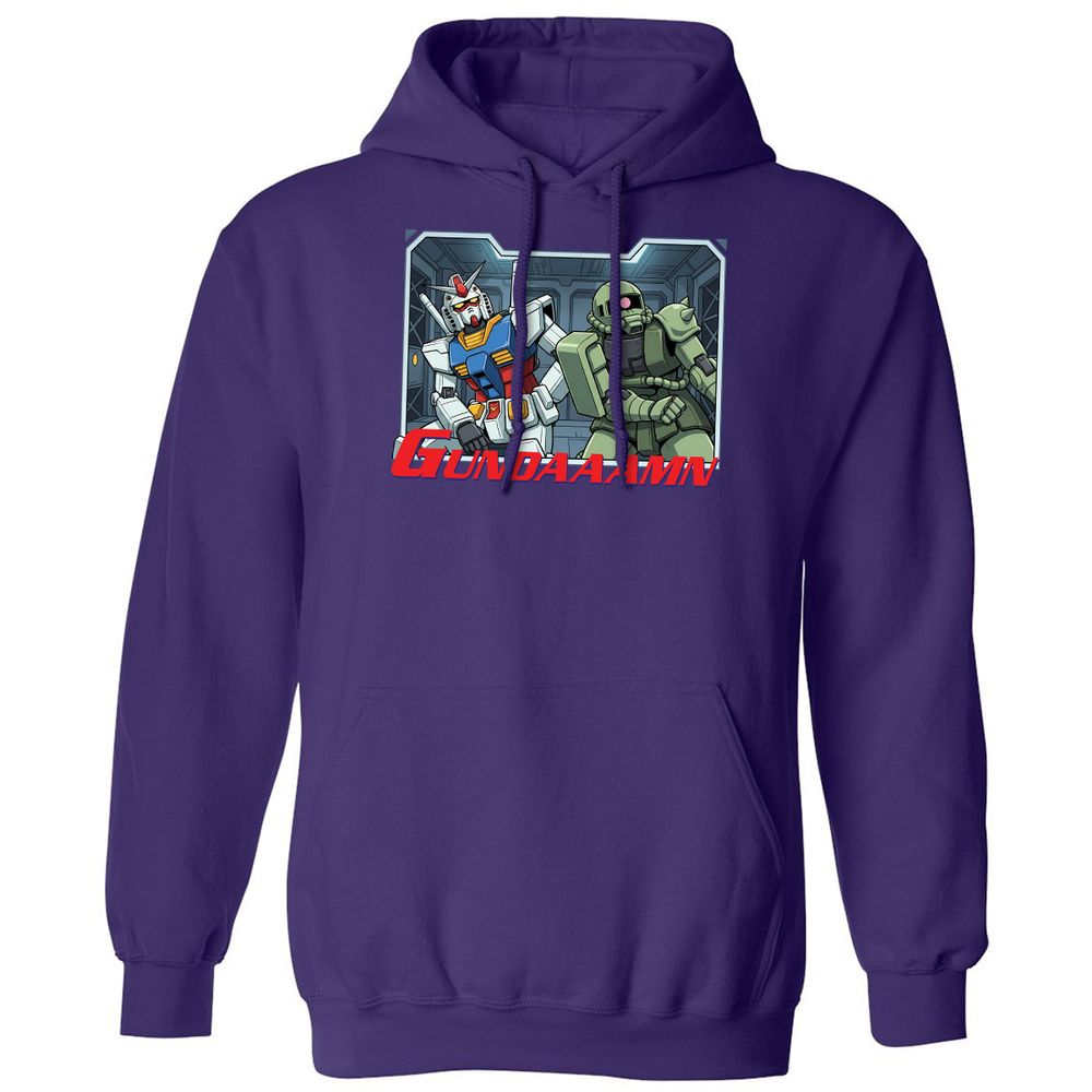 Classic Unisex Hoodie - X62WUP4L - Purple - 6