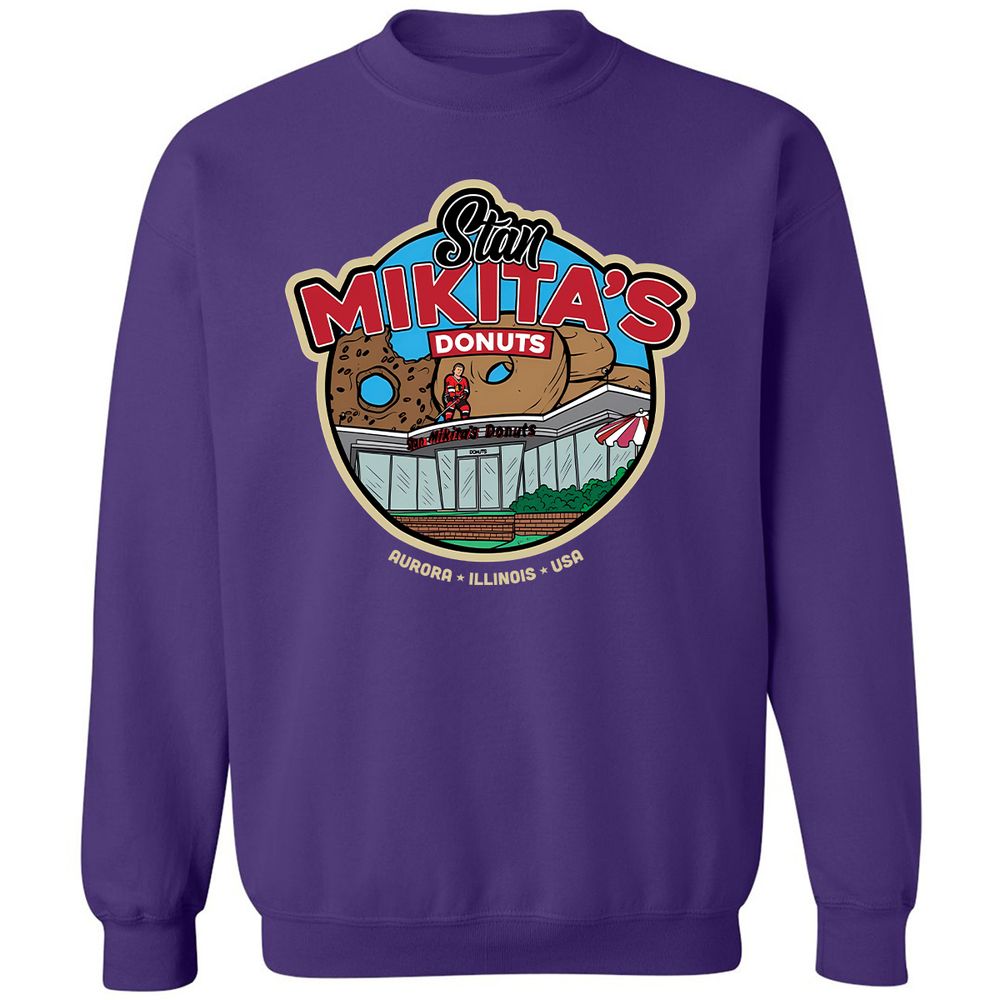 Classic Unisex Sweatshirt - 1ZK6C7VB - Purple - 6