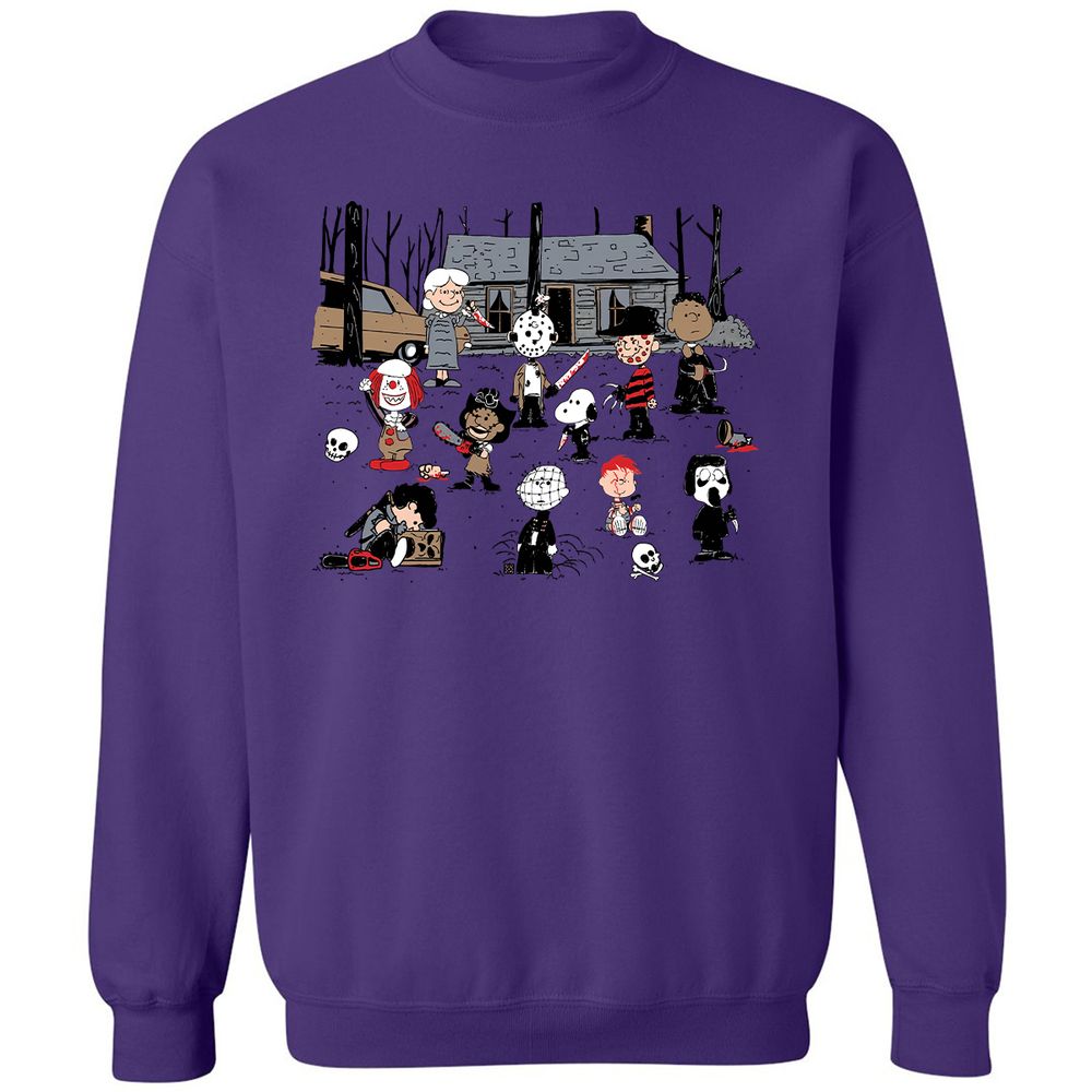 Classic Unisex Sweatshirt - Y86A4RYY - Purple - 6