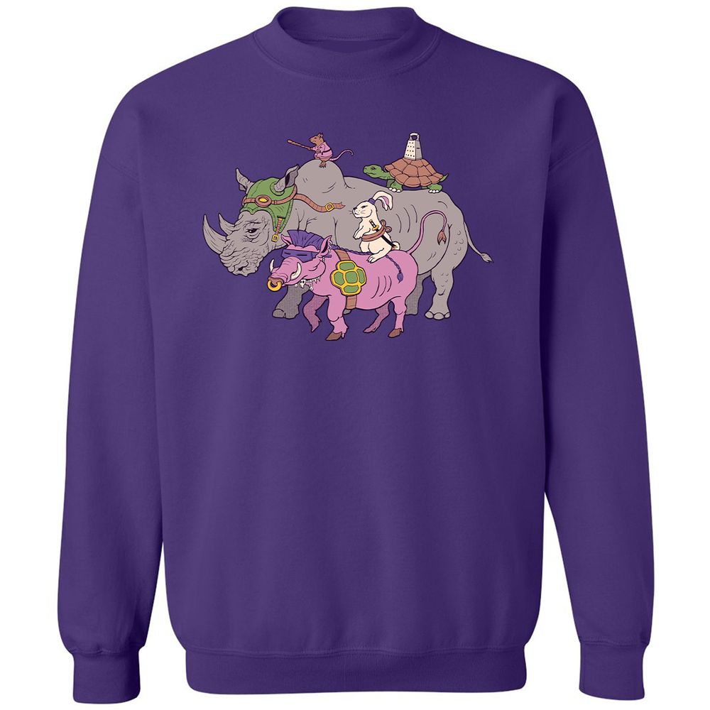 Classic Unisex Sweatshirt - 4NHY64B6 - Purple - 6
