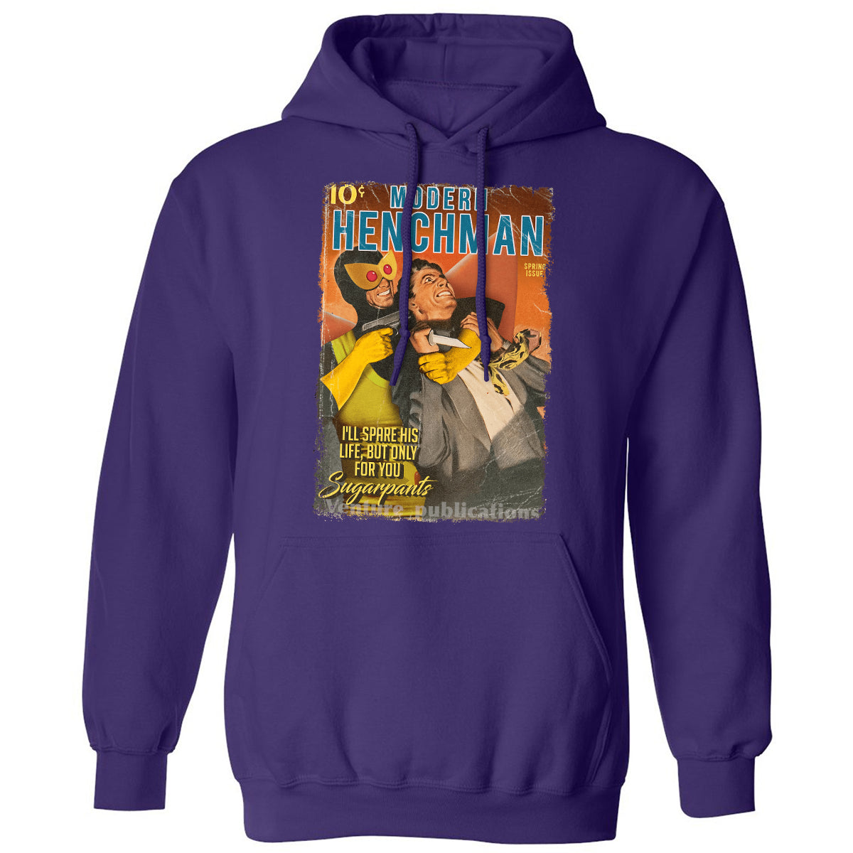 Classic Unisex Hoodie - A4RH7RUA - Purple - 6