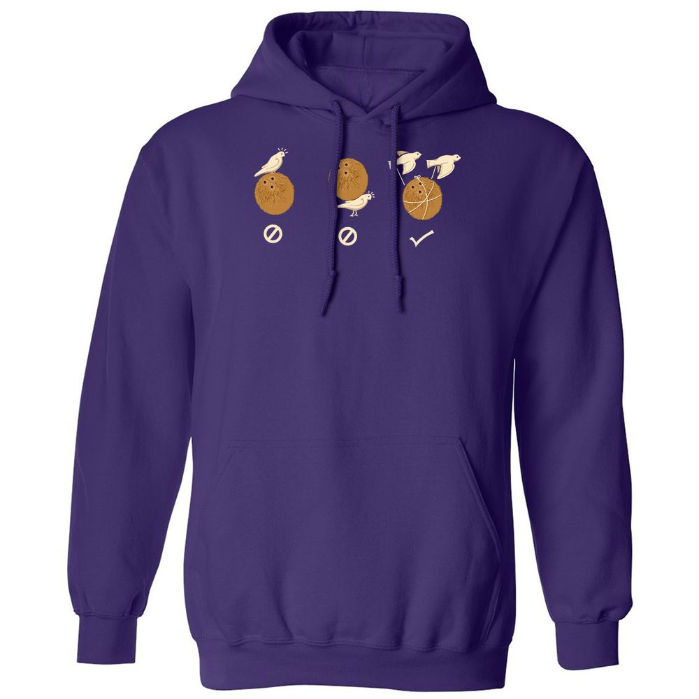Classic Unisex Hoodie - EKXVYJCT - Purple - 6