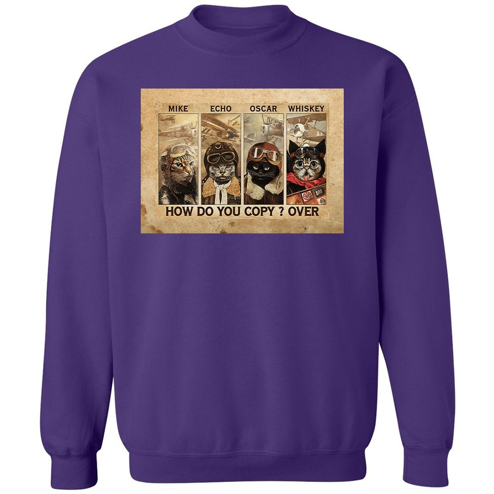 Classic Unisex Sweatshirt - P7RY1W2B - Purple - 6