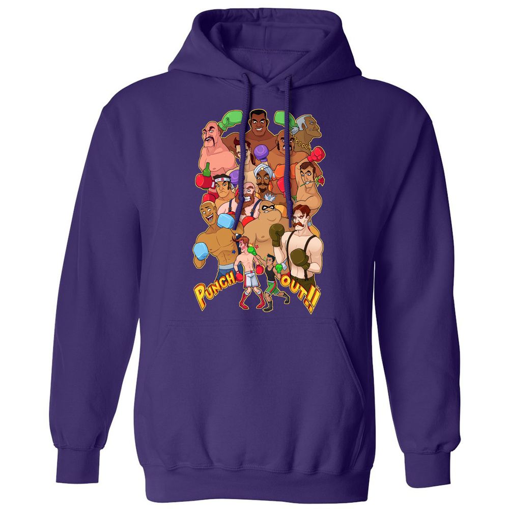 Classic Unisex Hoodie - ZHE1F9QB - Purple - 6