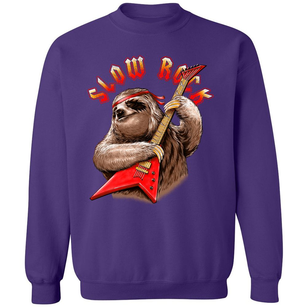 Classic Unisex Sweatshirt - W9H43F3K - Purple - 6