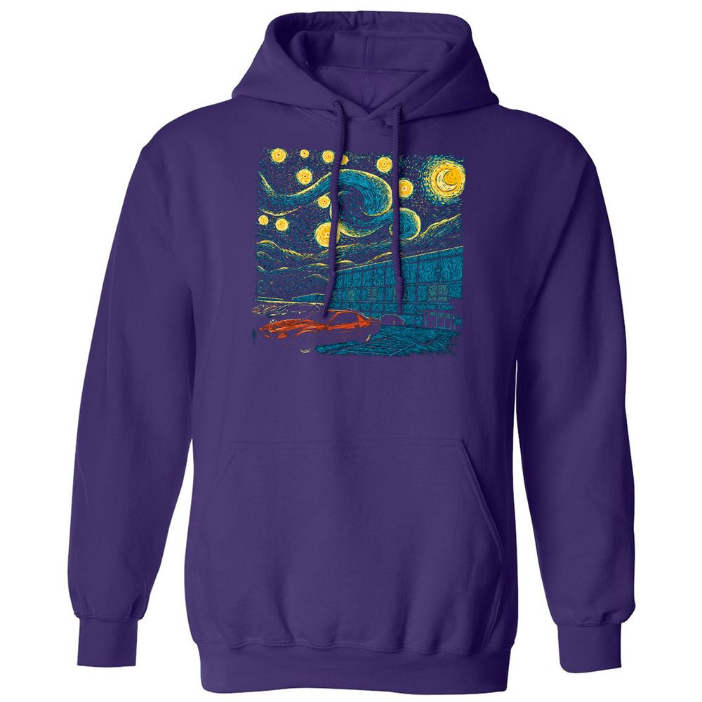 Classic Unisex Hoodie - 4QLEBCVU - Purple - 6