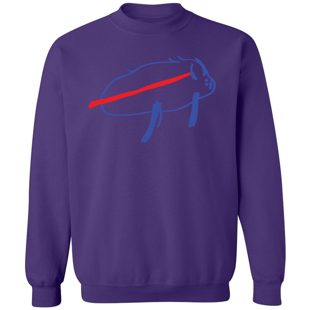 Classic Unisex Sweatshirt - S4GZN3QE - Purple - 6