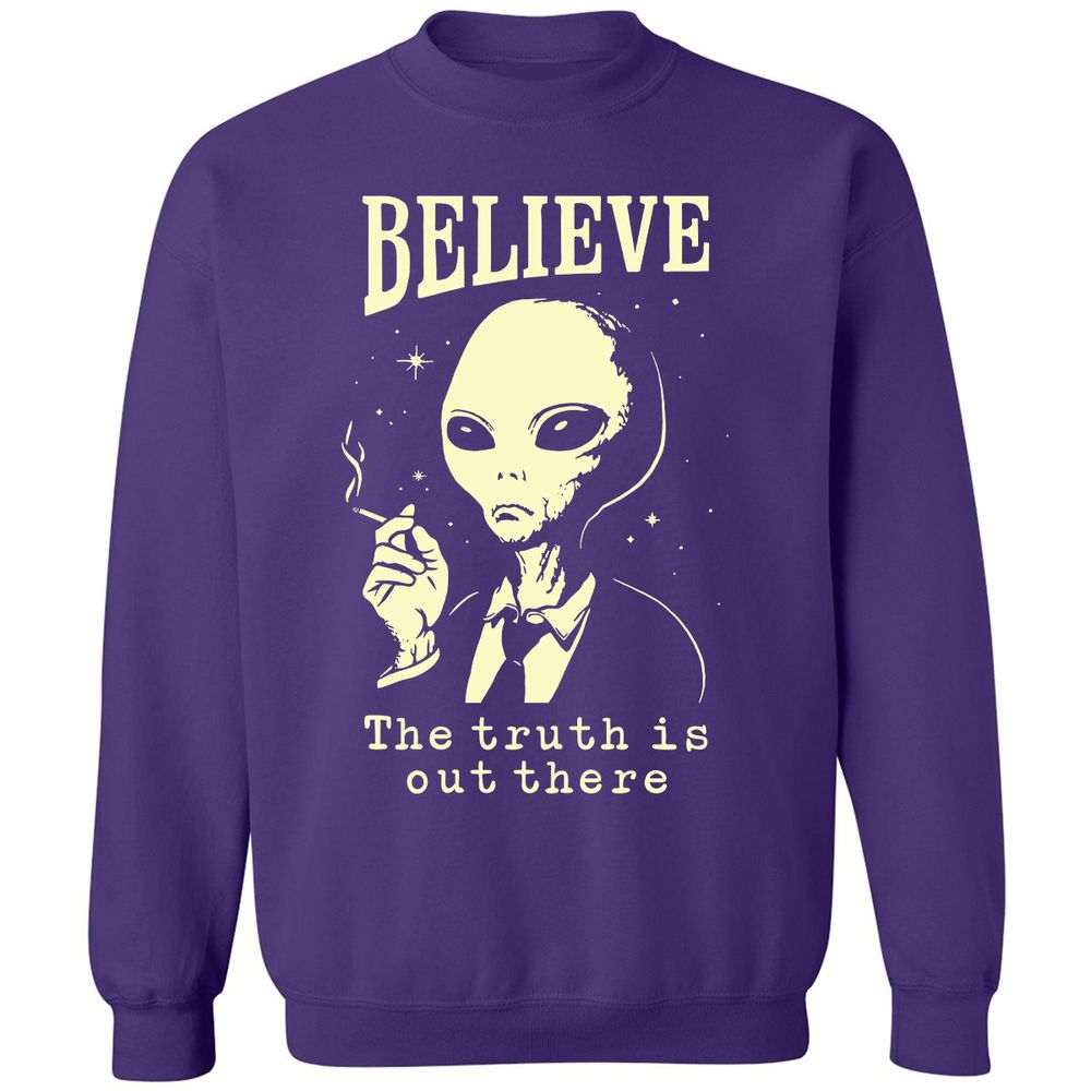 Classic Unisex Sweatshirt - 6JFGBHVU - Purple - 6