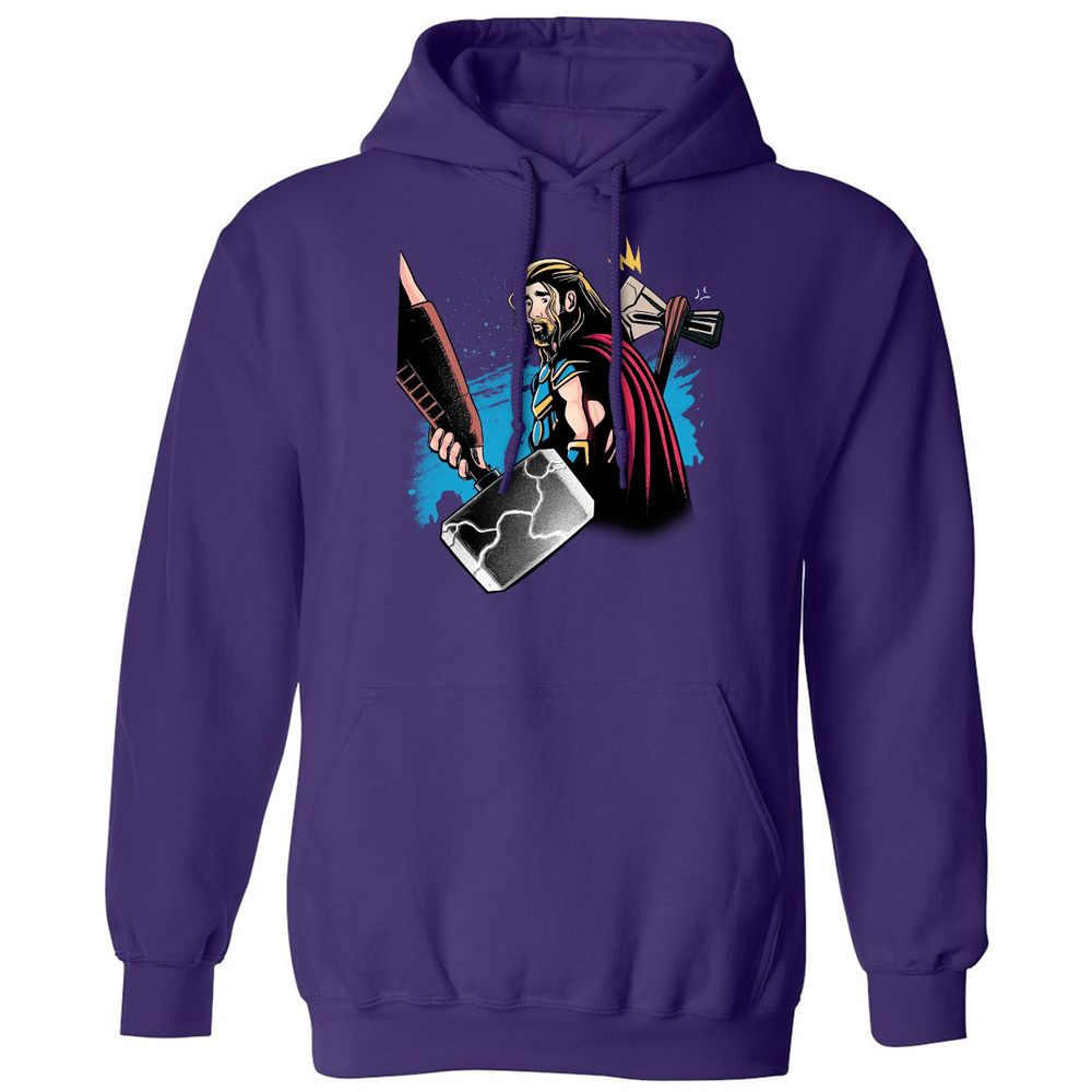 Classic Unisex Hoodie - Q1Z352VH - Purple - 6
