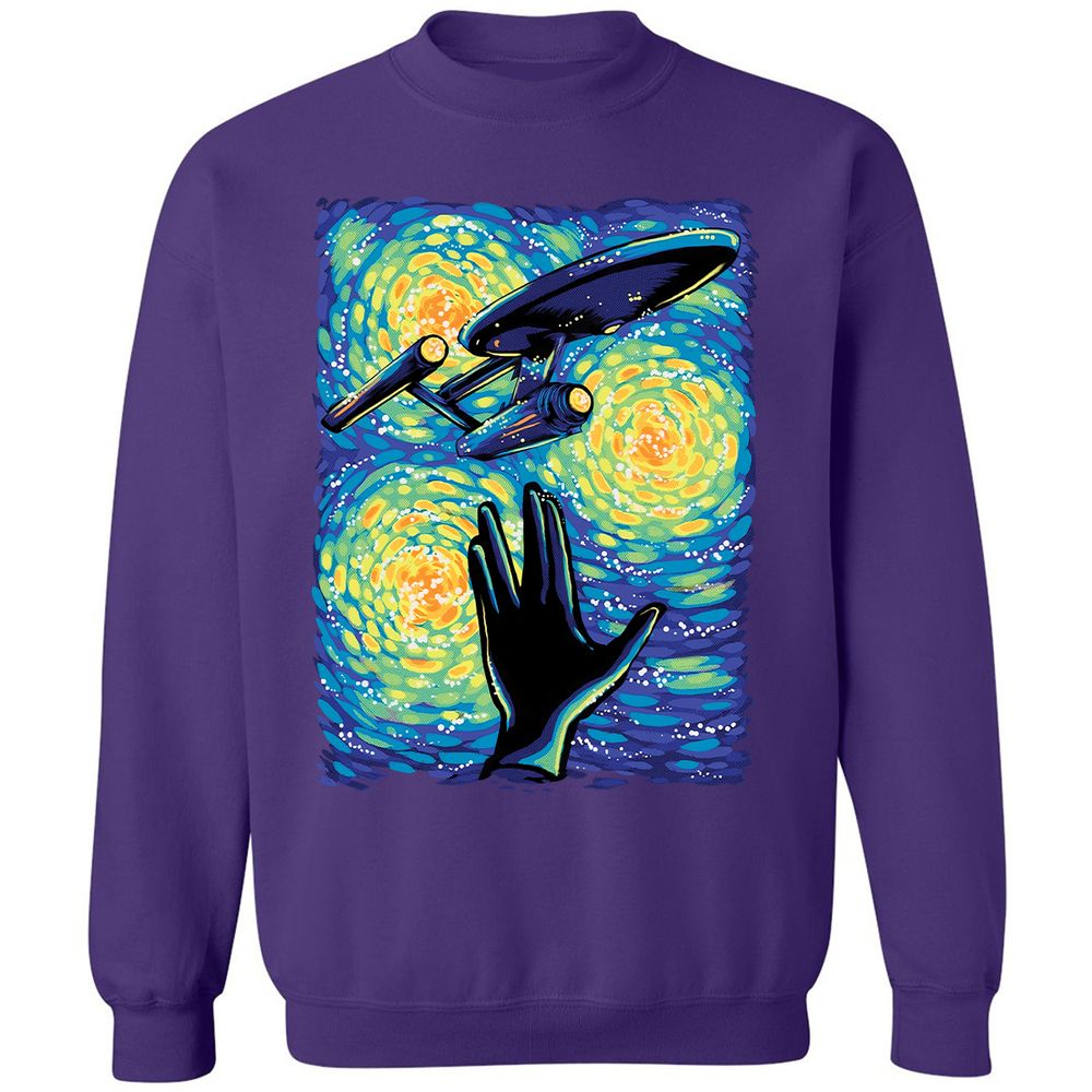 Classic Unisex Sweatshirt - CTHE73J7 - Purple - 6