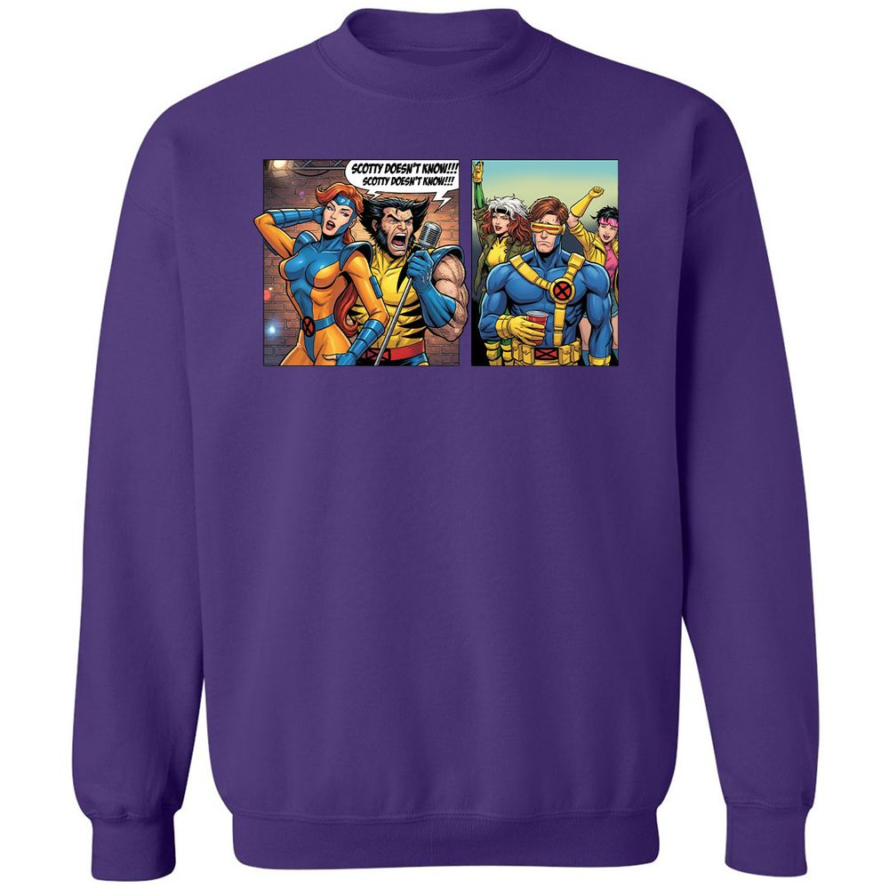 Classic Unisex Sweatshirt - T7GFHYMX - Purple - 6