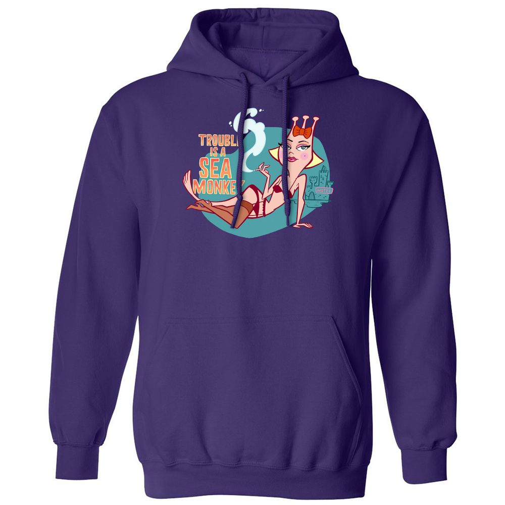 Classic Unisex Hoodie - 52DZCNHR - Purple - 6