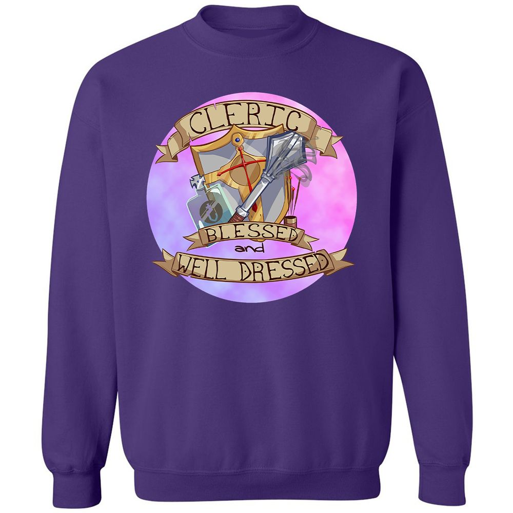 Classic Unisex Sweatshirt - WZAPN6D1 - Purple - 6