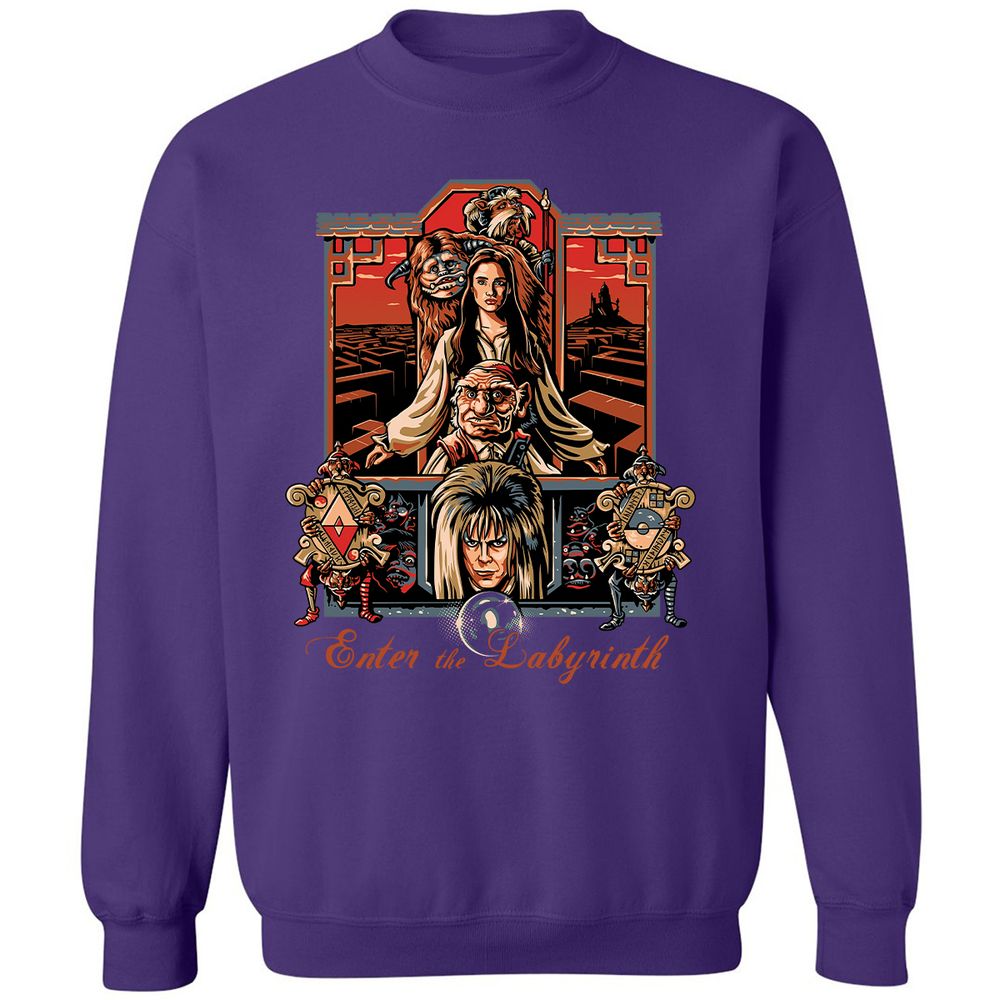 Classic Unisex Sweatshirt - TLQSRQA4 - Purple - 6