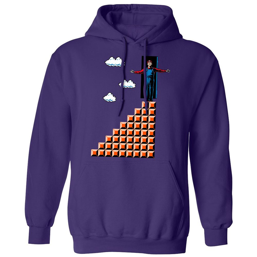 Classic Unisex Hoodie - V8QJR2K6 - Purple - 6
