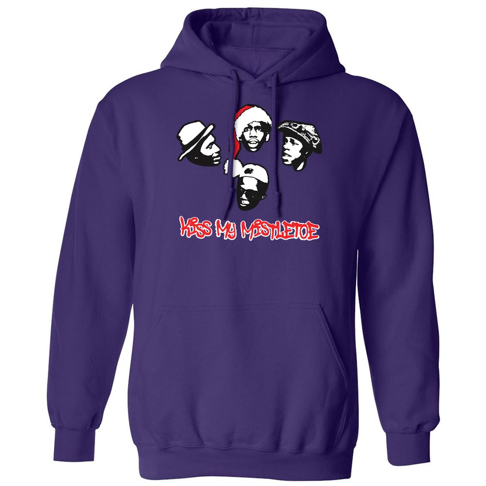 Kiss My Mistletoe Xmas Rap - Purple - 6
