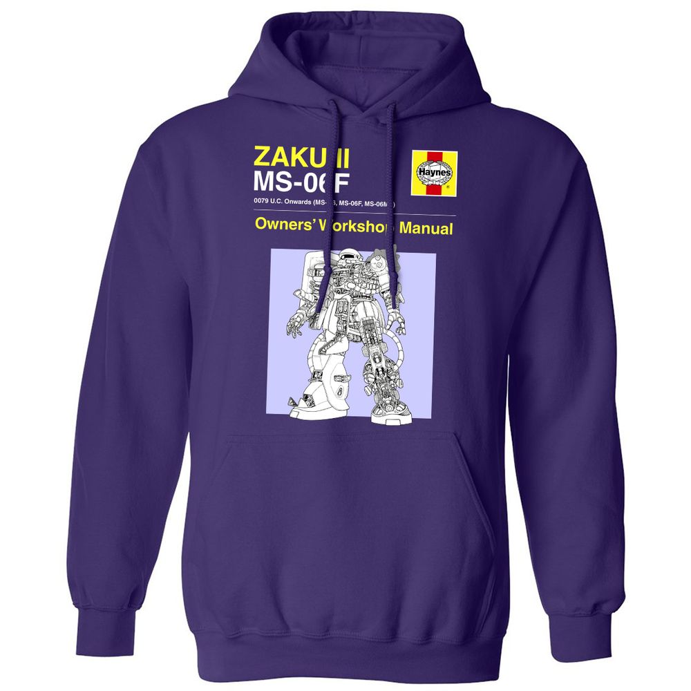 Classic Unisex Hoodie - ZQE46RCY - Purple - 6