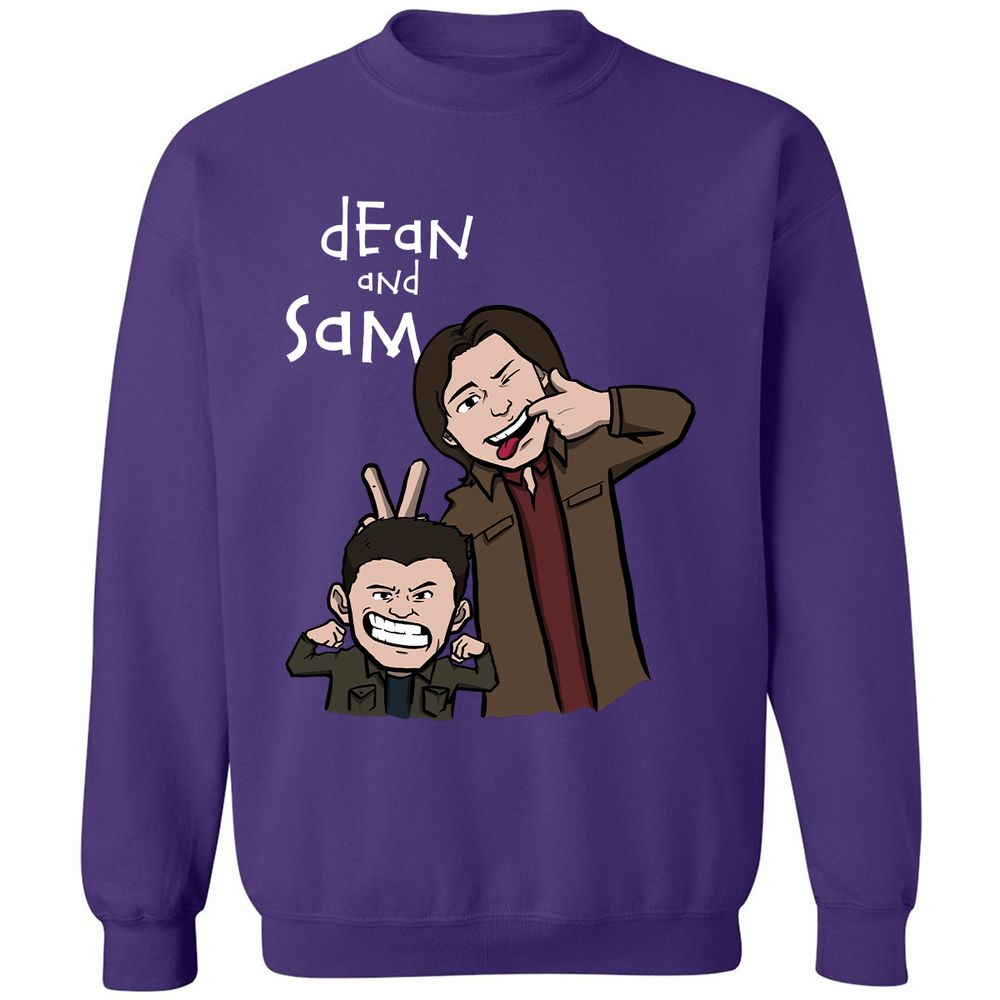 Classic Unisex Sweatshirt - XVZX96BA - Purple - 6