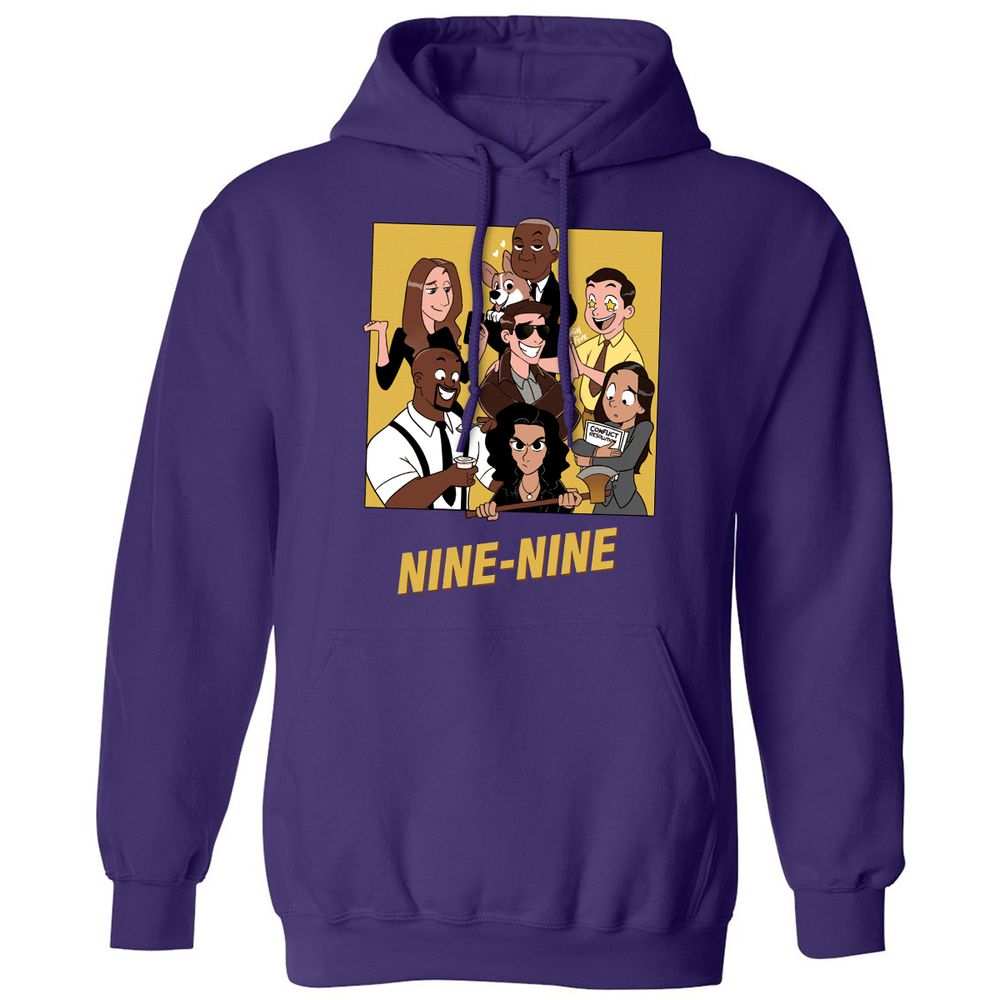 Classic Unisex Hoodie - WLB9GZFE - Purple - 6