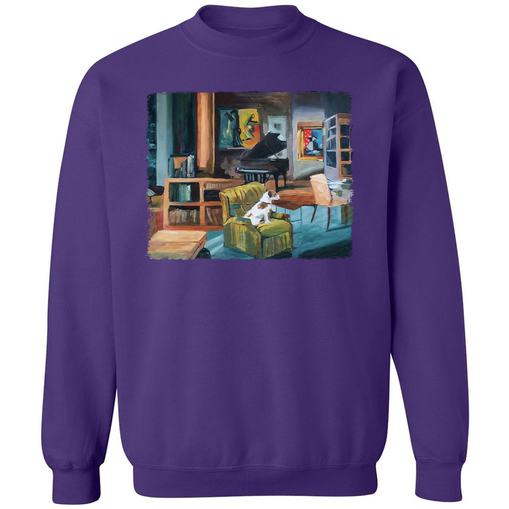 Classic Unisex Sweatshirt - F6C2893L - Purple - 6