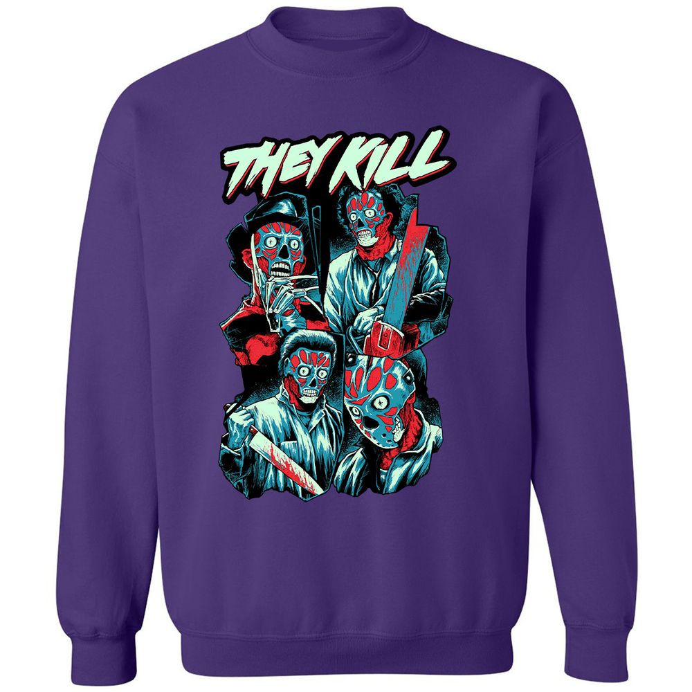 Classic Unisex Sweatshirt - HVH2KVZN - Purple - 6