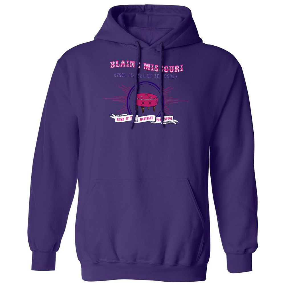 Classic Unisex Hoodie - 774J7BSQ - Purple - 6