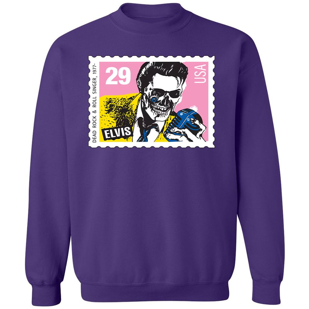 Classic Unisex Sweatshirt - XYR76VJY - Purple - 6