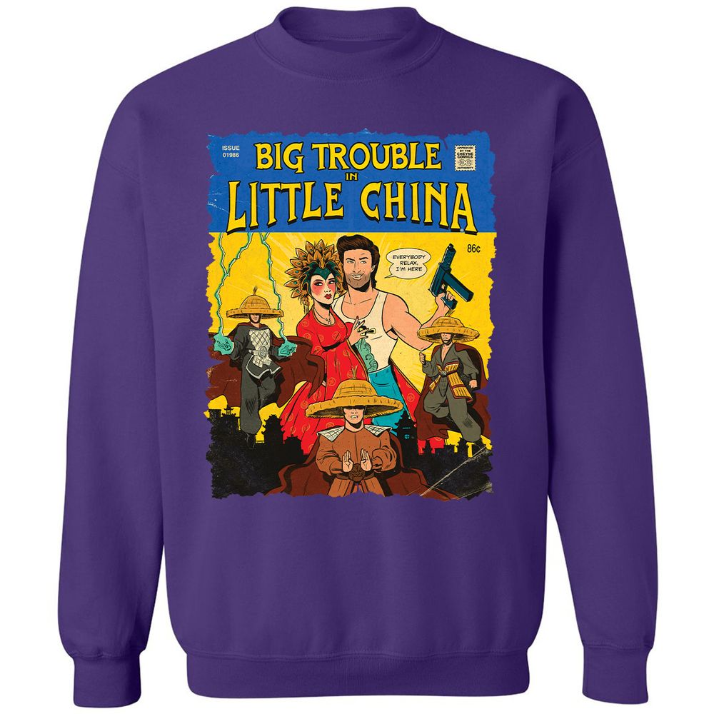 Classic Unisex Sweatshirt - M8CRAFJJ - Purple - 6