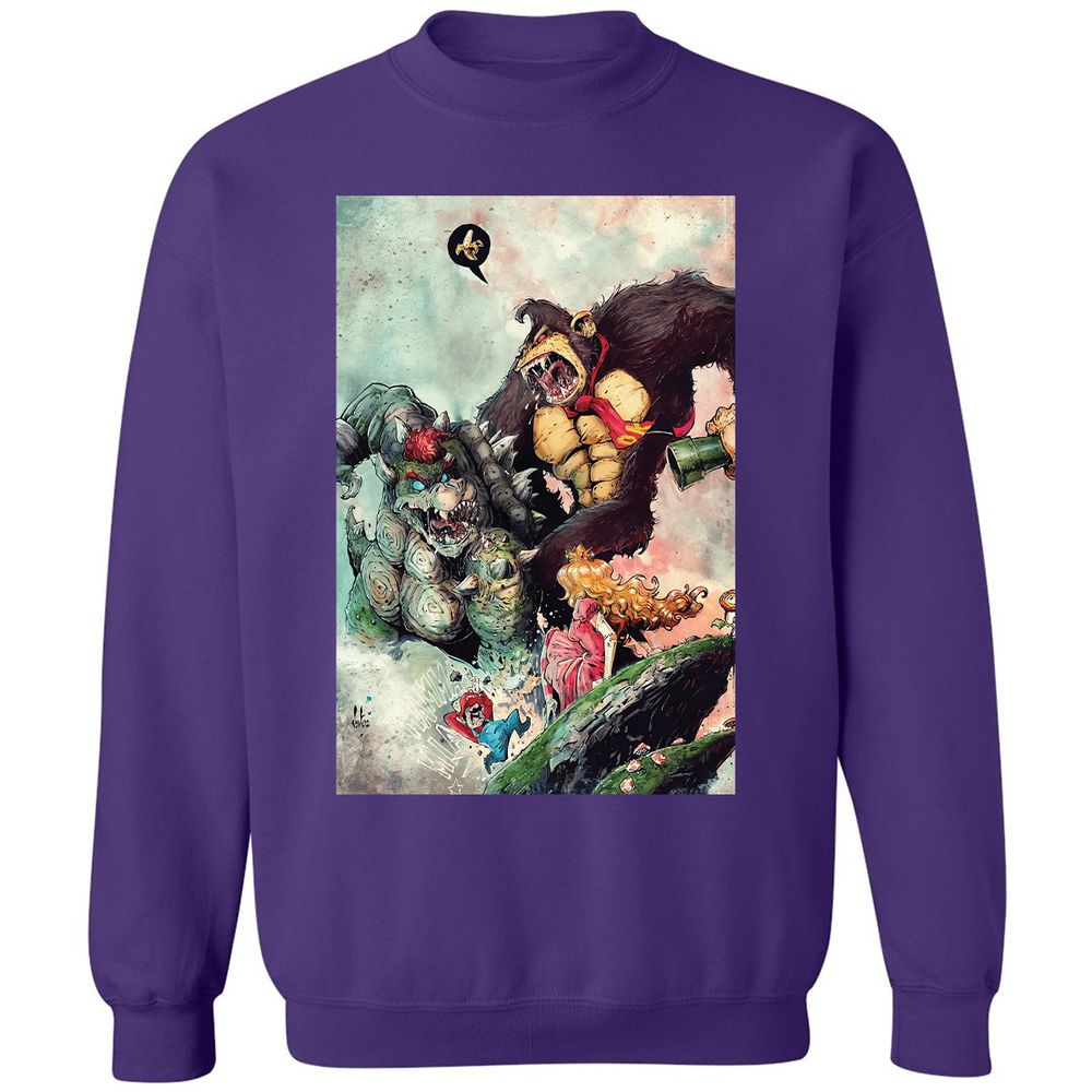 Classic Unisex Sweatshirt - WX3UADL8 - Purple - 6
