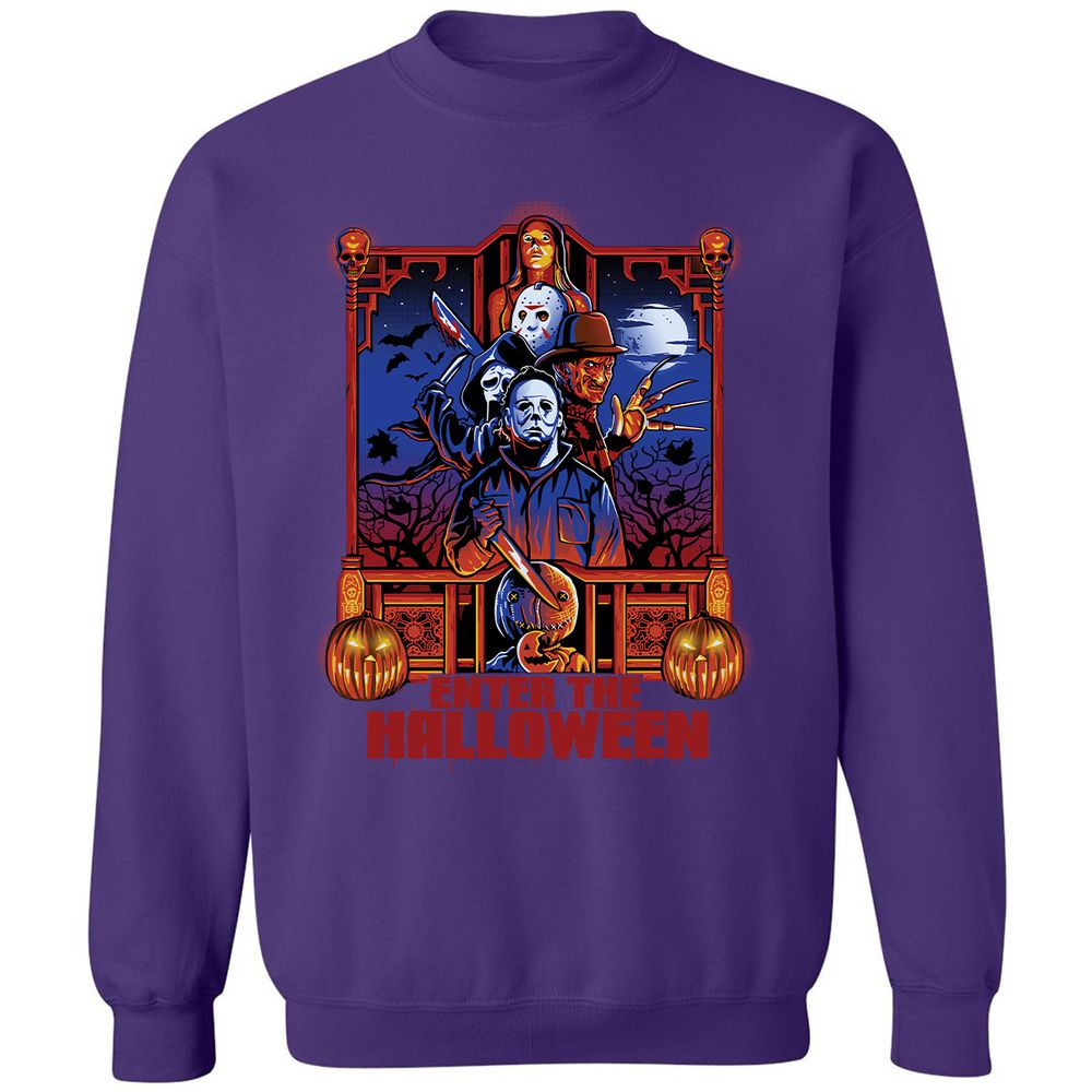 Classic Unisex Sweatshirt - D79DMT1R - Purple - 6