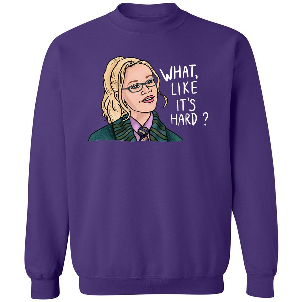 Classic Unisex Sweatshirt - UQ17AT6V - Purple - 6