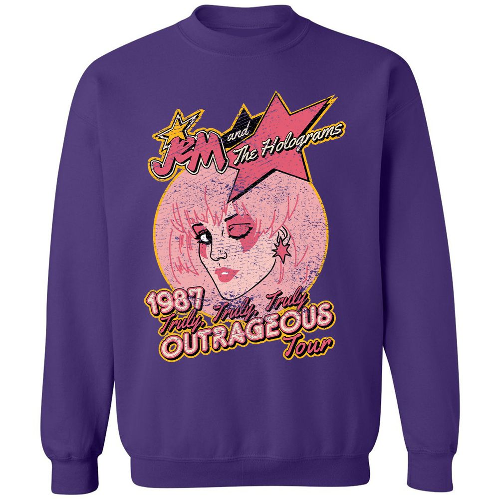 Classic Unisex Sweatshirt - DRDF4PEV - Purple - 6