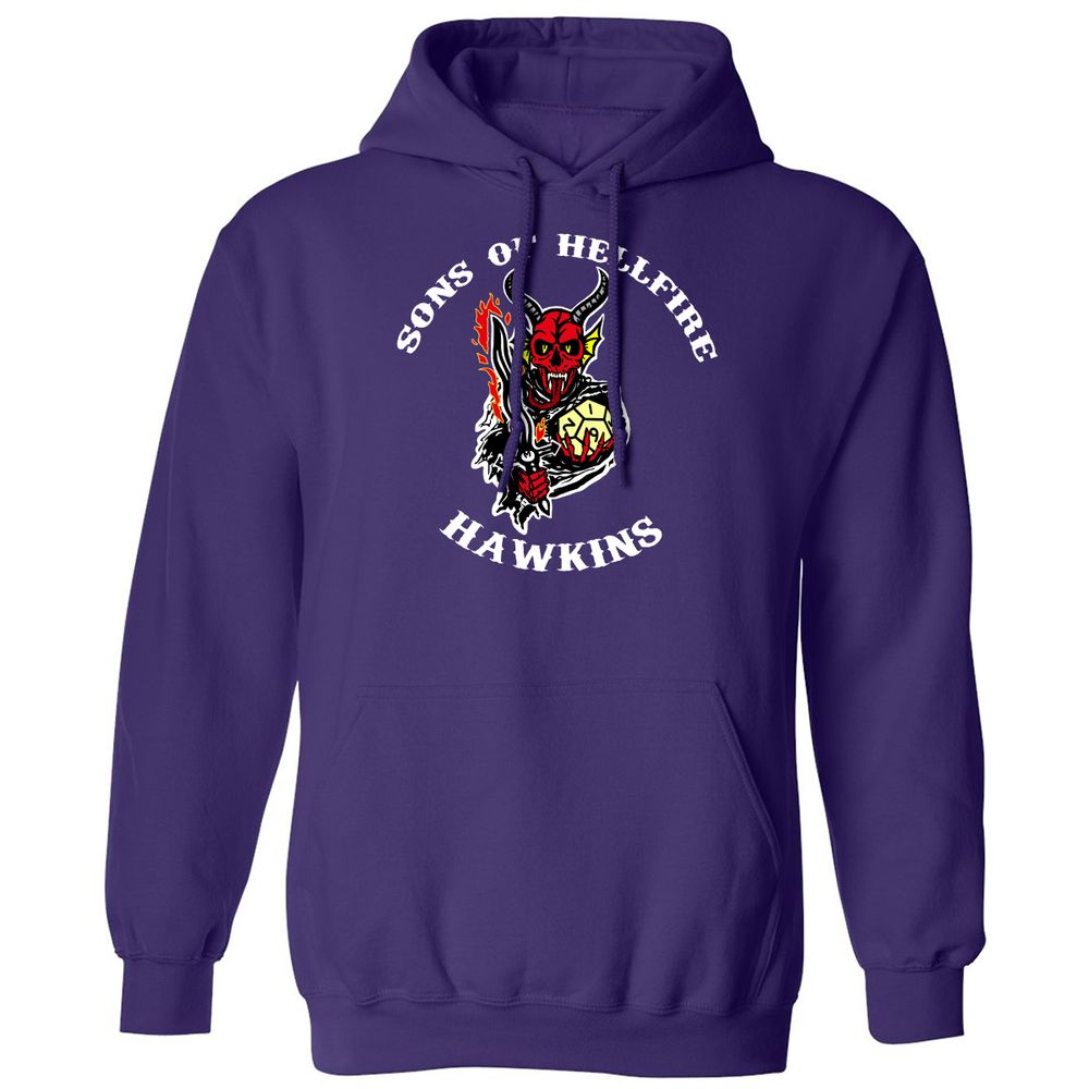Classic Unisex Hoodie - J9AT8JM7 - Purple - 6
