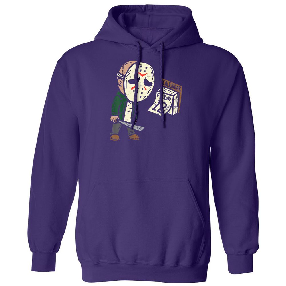 Classic Unisex Hoodie - G73H8T2Y - Purple - 6